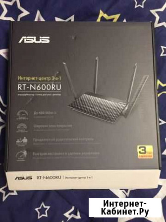 Интернет центр asus RT-N600RU Череповец - изображение 1