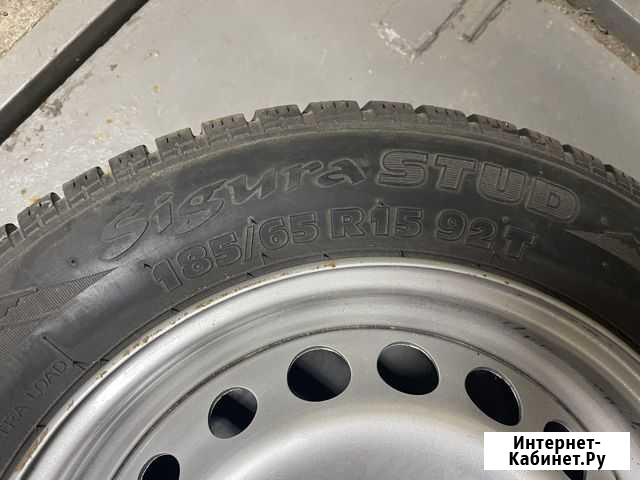 Зимняя резина на дисках 5 штук Омск - изображение 1