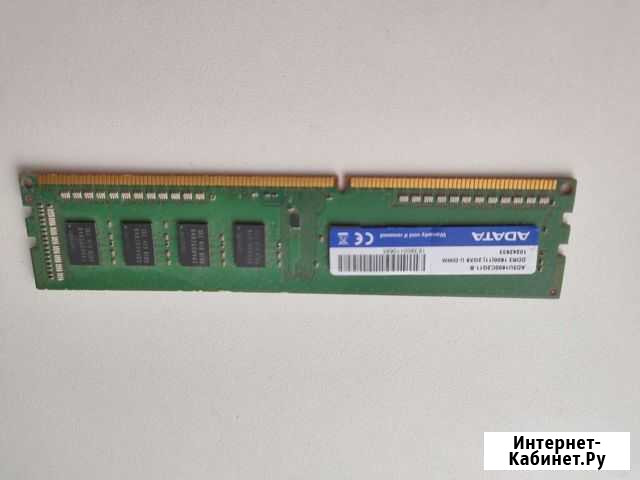 Оперативная память ddr3 AD3U1600C2G11-B Благовещенск - изображение 1