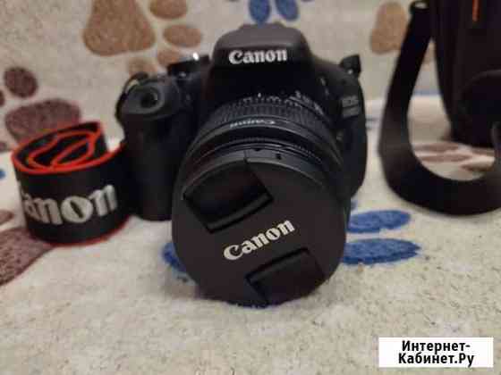 Зеркальный фотоаппарат canon 600d Воронеж