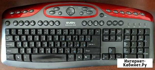Клавиатура мультимедийная Sven 6006 Сызрань - изображение 1