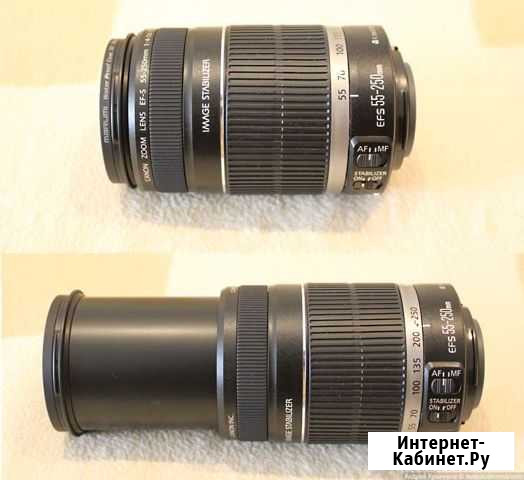 Объектив canon ef s 55 250mm Волгоград - изображение 1