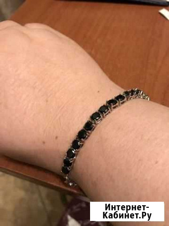 Модный ювелирный гарнитур серебро 925*черный оникс Нижний Новгород - изображение 1