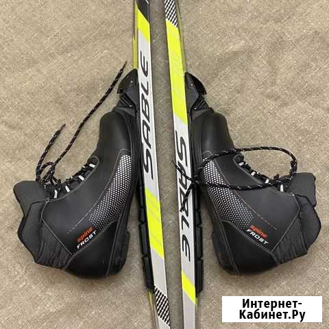 Лыжи беговые Sable RS classic 180 + ботинки 41 р Одинцово - изображение 1