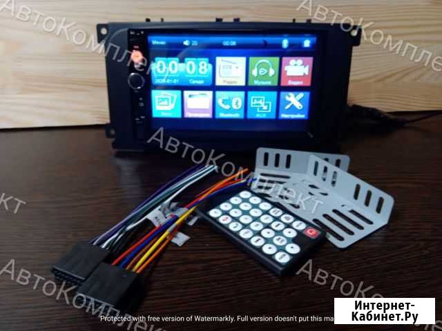 Магнитола 2DIN Ford Focus 2 Bluetooth Тольятти - изображение 1