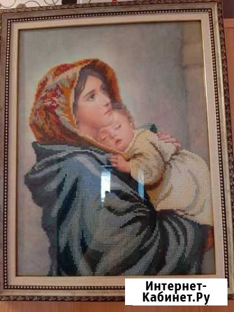 Продам картину вышитую бисером Пенза - изображение 1
