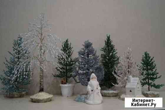 Ёлочки из бисера. Подарки и украшения из бисера Оренбург