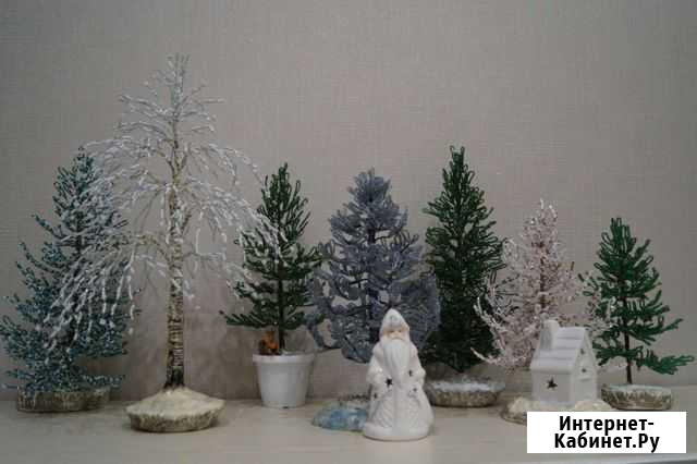 Ёлочки из бисера. Подарки и украшения из бисера Оренбург - изображение 1