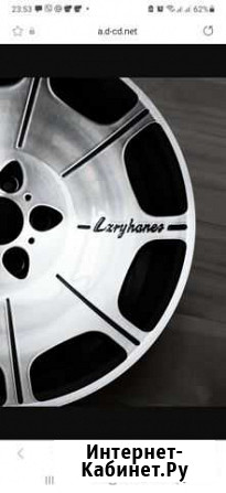 Литье r16 4*100 с резиной r16 205 55, largus logan Красноярск - изображение 1