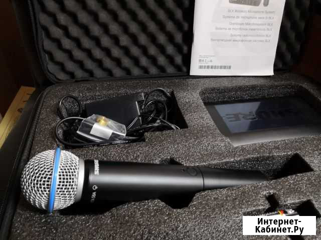 Радиосистема shure BLX24E/B58 M17 Красноярск - изображение 1