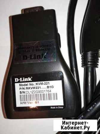 KVM переключатель D-Link KVM-221 Углич - изображение 1