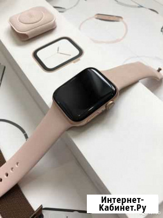 Часы apple watch series 7 Пудра на 44 мм Курск - изображение 1