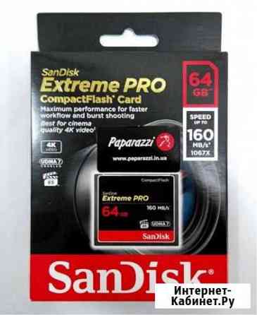 Карта памяти extreme SanDisk 64 гб 4K Йошкар-Ола
