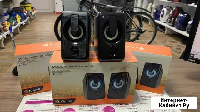 Колонки компьютерные Kisonili L1010 шум01 Шумиха - изображение 1