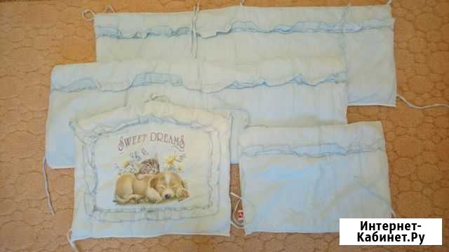 Бортики в детскую кроватку Ижевск - изображение 1