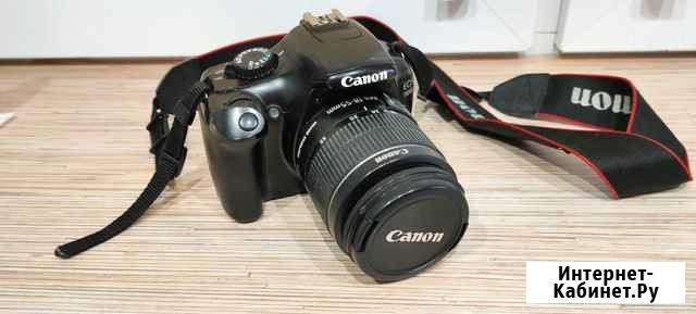 Зеркальный фотоаппарат Canon EOS 1100D Kit 18-55 D Апатиты - изображение 1