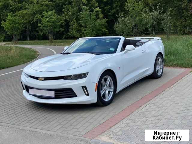 Белый кабриолет на прокат Camaro без водителя и с Москва - изображение 1