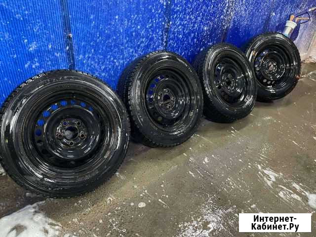 Колеса зимние r16 205 60 Рязань - изображение 1