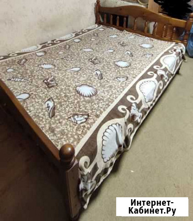 Кровать из массива + 2 матраса Муром - изображение 1