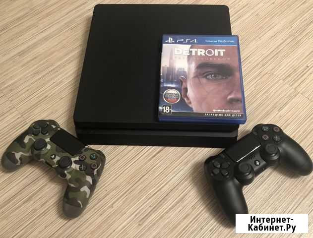 Ps4 slim 500gb+игра Ставрополь - изображение 1