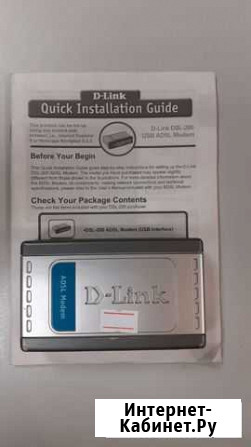 Adsl Модем D-Link DSL-200 Тольятти - изображение 1