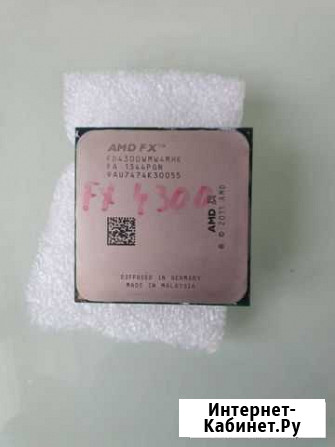 Процессор AMD FX-4300,AM3+, 3.8ггц Екатеринбург - изображение 1