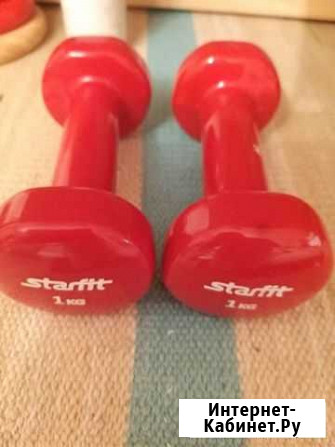 Гантели starfit 1 кг 2 шт Горки-10 - изображение 1