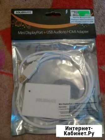 Адаптер Monoprice Mini Displayport Male/Thunderbol Кемерово - изображение 1