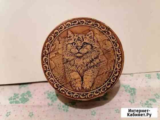 Косметички с Котиком из бересты и Абакан