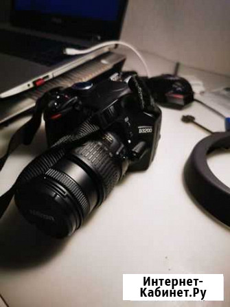 Зеркальный фотоаппарат Nikon d3200 Чебоксары - изображение 1