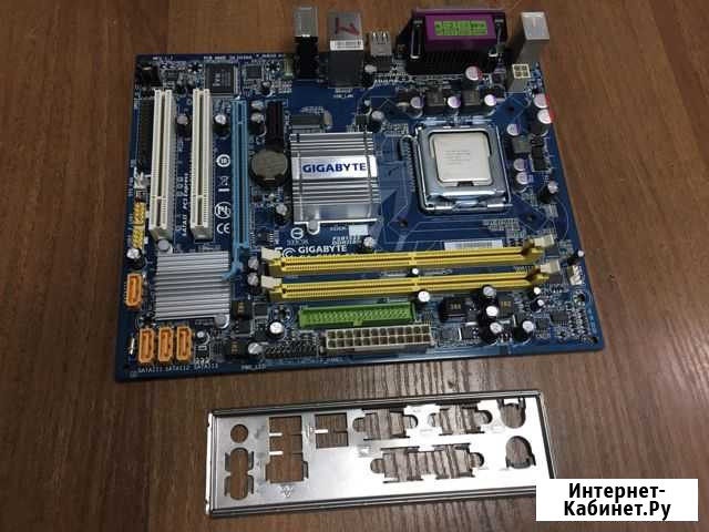 Мат. плата LGA775 GA-964GM-S2 Ангарск - изображение 1