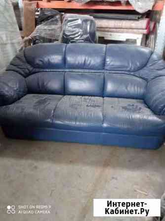 Кожаный диван и кресло Нижний Новгород
