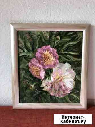 Картина маслом пионы Ярославль
