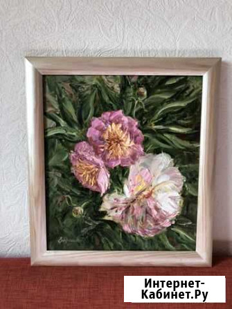 Картина маслом пионы Ярославль - изображение 1