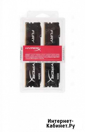 Оперативная память Kingston HyperX fury Black Seri Иркутск - изображение 1