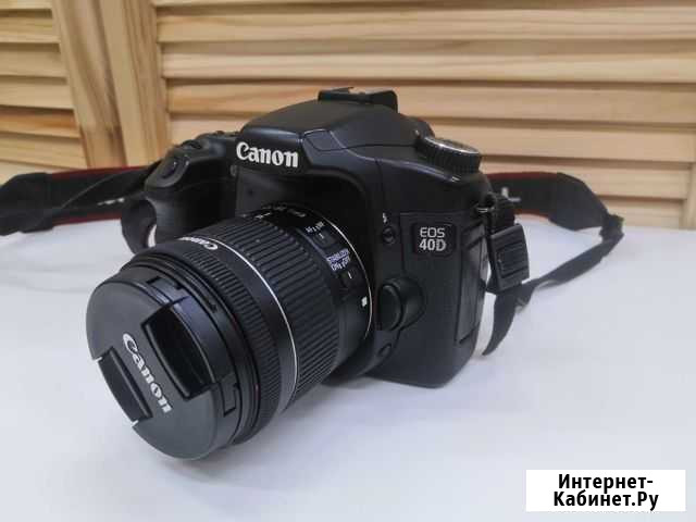 Зеркальный фотоаппарат canon 40d Белово - изображение 1
