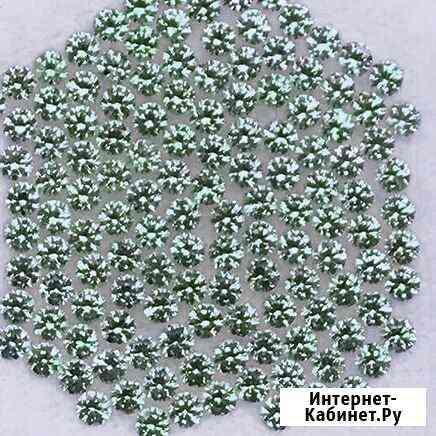 Сапфир натуральный 1,00Ct 1,3мм 80шт IF VVS Ceylon Химки