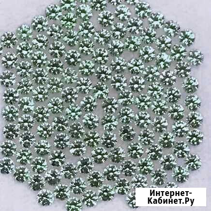 Сапфир натуральный 1,00Ct 1,3мм 80шт IF VVS Ceylon Химки - изображение 1