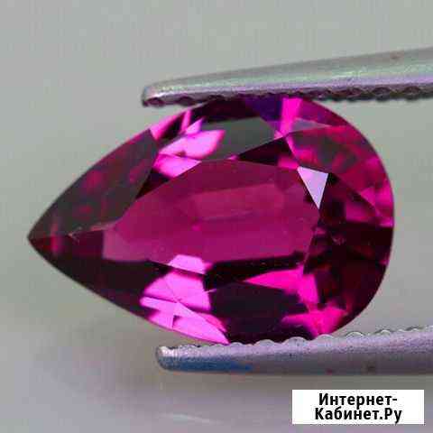 Гранат натуральный 2,37Ct 10х7мм VVS Pear Химки