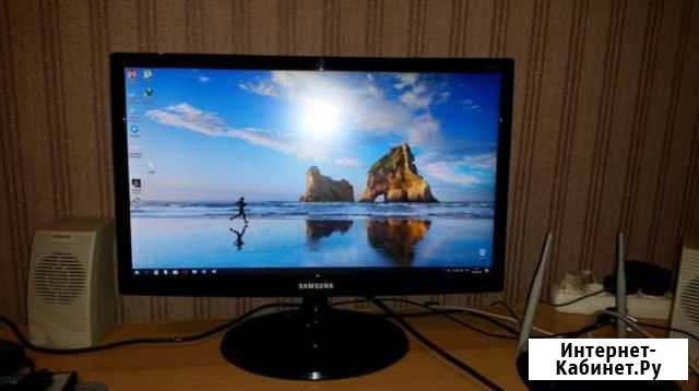 LED samaung 22 дюйма full hd Хабаровск - изображение 1