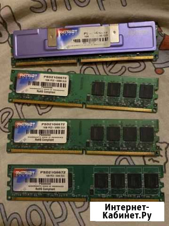 Оперативная память Patriot ddr2 Ставрополь - изображение 1