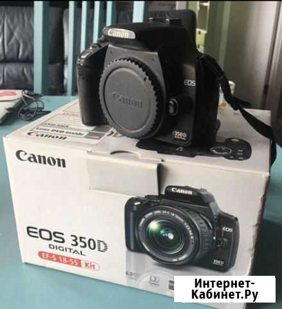 Зеркальный фотоаппарат canon 350D Красногорск - изображение 1