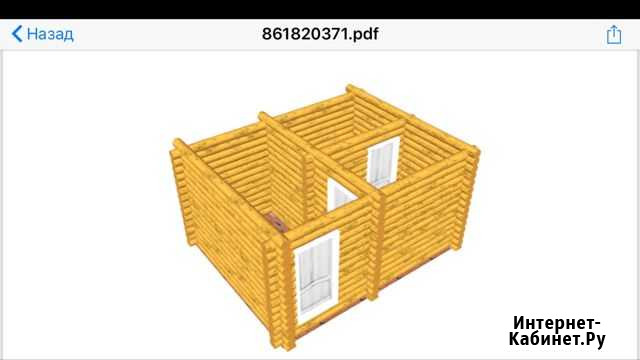 Сруб для бани 3,5х4,5 д 200 Архангельск - изображение 1