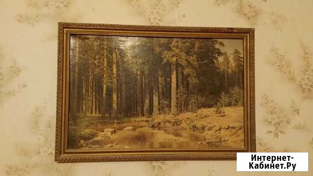 Картина репродукция Шишкина Корабельная роща 1958 Великий Новгород - изображение 1