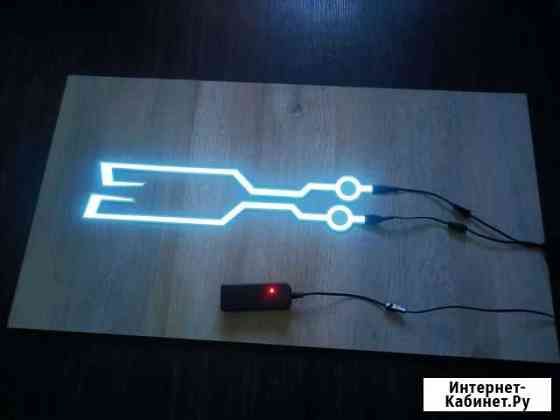 Световые полосы на шлем велосипед мото самокат Калининград