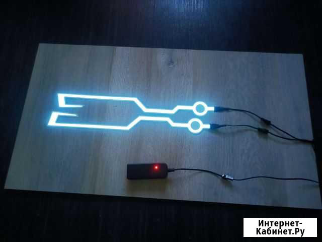 Световые полосы на шлем велосипед мото самокат Калининград - изображение 1