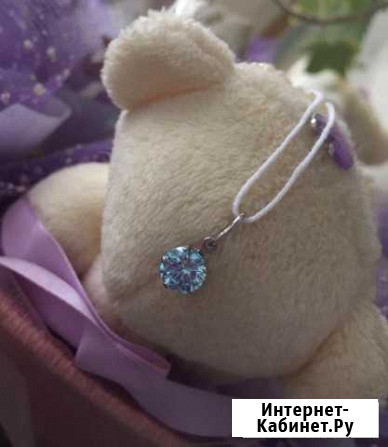 Серебреная подвеска, фианит Пенза - изображение 1