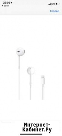 Наушники AirPods проводные оригинальные Смоленск - изображение 1