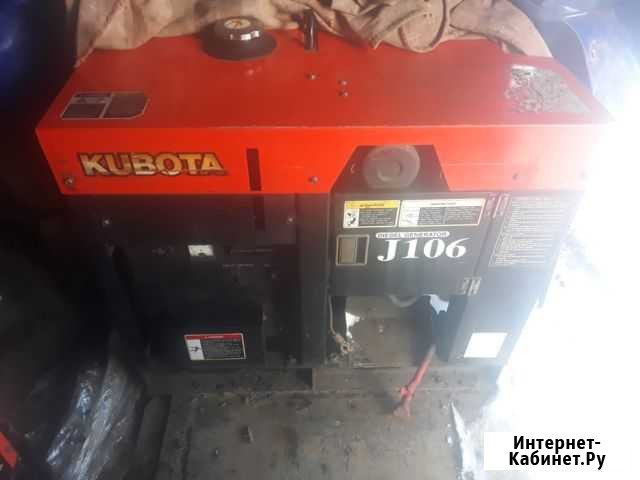 Генератор дизельный kubota J106 Сураж - изображение 1