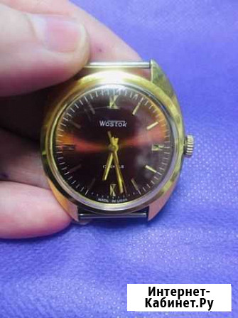 Часы Восток СССР позолоченные Воронеж - изображение 1